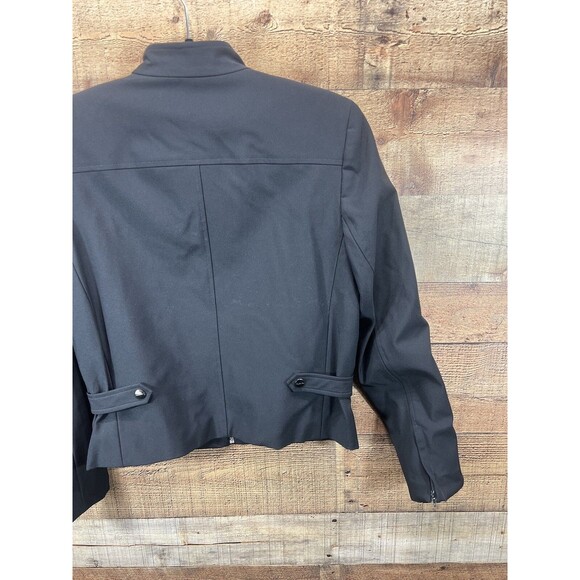 RALPH by Ralph Lauren Women Black Full Zip Softshell Jacket Size Small - Picture 12 of 14